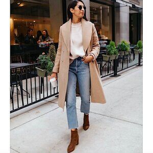 AGOLDE Riley High Rise Straight Leg Crop Jeans Womens Size 29 Renewal Wash Blue